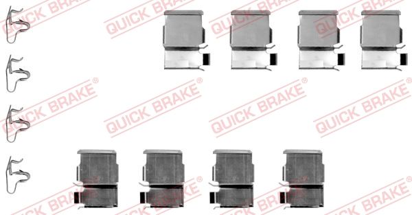 QUICK BRAKE Комплектующие, колодки дискового тормоза 109-1133